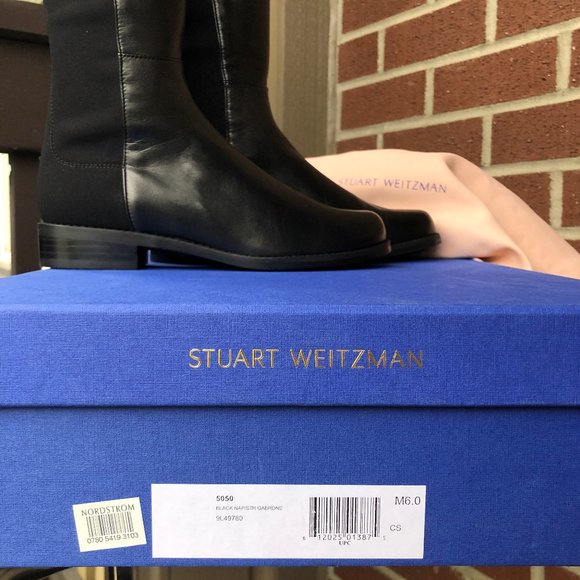 Stuart Weitzman 5050 Over the Knee Leather Boot - Picture 6 of 6